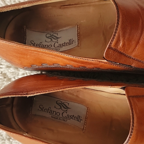 Men's Stefano Castelli Italian leather Shoes. - Picture 6 of 6